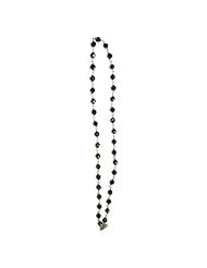 Sterling Silver Gemstone Beads Chain Necklace Fashion Jewelry