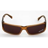 Genuine Police Sunglasses with Shiny Cognac Brown Frame and Brown Lenses. Model: S1493-2GG by