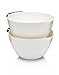 Francois et Mimi Set of 2x Comfort-Grip 4-Quart Mixing Bowl Set