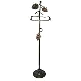 PINE CONE TOILET PAPER stand room HOLDER LODGE bath NEW