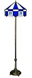 Duke University Blue Devils Stained Glass Floor Lamp