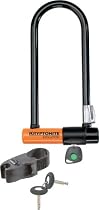 Kryptonite Evolution Series Mini LS Bicycle U-Lock with Bracket Bicycle U-Lock (3.25-Inch x 9.5-Inch)