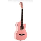 Barcelona 38-Inch Cutaway Beginner Acoustic Guitar