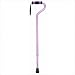 Standard Offset Walking Cane Color: Orange