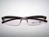 Tag Heuer - TAG HEUER 7202 002 BRUSHED BLUE SEMI-RIMLESS TITNAIUM EYEGLASSES 56mm