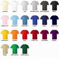 Fruit of the Loom Kids / Childrens Plain T Shirt, T-shirt, Tee Shirt