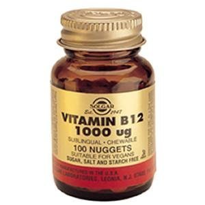 Solgar Vitamin B12 1000 mcg Nuggets  250 nuggets