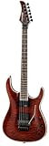 Fernandes Revolver Elite Electric Guitar - See Through Amber