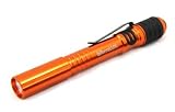 TerraLUX LED 2AAA Penlight - 80 Lumens- High CRI LED- Orange Finish