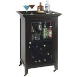 31 9YA2n5cL. SL160  Howard Miller Butlers Wine Cabinet with Glass Door