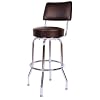 Swivel Bar Stool with Back
