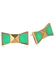 kate spade new york "Locked In" Bow Stud Earrings