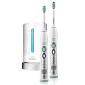 Philips Sonicare HX6952/71 FlexCare Rechargeable Toothbrush 2-Pack with Soft Travel Case, Travel Charger and UV Sanitiser