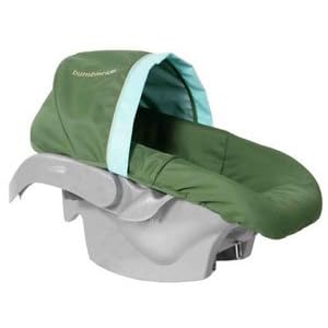 CLOSEOUT 2009 Bumbleride Infant Car Seat Cover In Seagrass