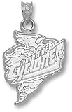 Iowa State Cyclones Cardinal with Cyclones Pendant - Sterling Silver Jewelry