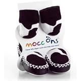 from Mocc Ons Mocc Ons By Sock Ons NEW Cow Print 6-12 Months (Model 6-12 Cow Print)