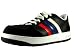 adidas Men's BTB Low NBA Pistons Basketball Shoe,Black/Red/Blue,13 M