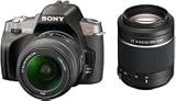 Luzy's Savings Bundle-Sony Alpha DSLR-A330 DSLR Digital Camera + 18-55MM AND 55-200MM LENSES +4GB SD MEMORY+ READER