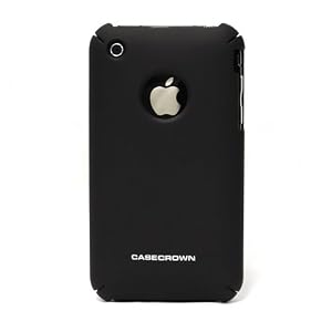 CaseCrown iPhone 3G 3GS Soft Polycarbonate Slim-Fit Case (Black)