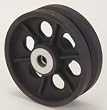 Industrial Grade 1NWB9 Caster Wheel, V Groove, 6 In, 1000 Lb