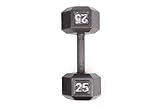 Kansoon Solid Hex Single Dumbbell (25 LB)