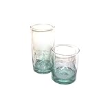 Libbey Crisa Impressions 12 Piece Beverage Set Sea Green