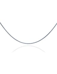 925 Sterling Silver Snake Chain Necklace (0.90 mm Gauge)