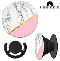 PopSockets Expanding Stand and Grip Holder Pop Socket Combo Pack for Smart phones and Tablets Pink Marble