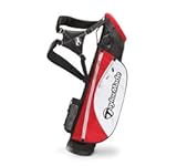 IMAGE OF TaylorMade Quiver Carry Bag (Black/White/Red)