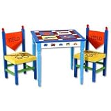 Product details for Car Crazy Table and Two Chair Set
