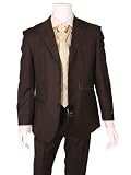 NEW NWT $795 Designer Solid Brown Men's Suit 42R 42 R