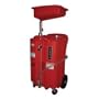 Lincoln Lubrication 3624 Pressurized Plastic Used Fluid Evacuation Tank with 26 Gallon Capacity