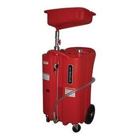 Lincoln Lubrication 3624 Pressurized Plastic Used Fluid Evacuation Tank with 26 Gallon Capacity