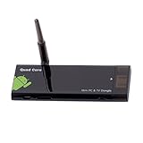 Generic CX-919 Quad Core RK3188 Bluetooth Android 4.1.1 Mini Google PC TV Box 1G/8G BT/HDMI, Black