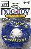 Vo-Toys Vinyl Baseball Glove Dog Toy