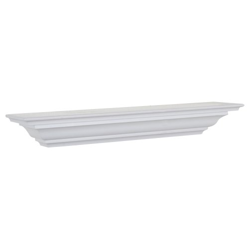Woodland Products CMS36W Crown molding 36-Inch Shelf, White Finish