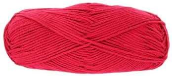 Red I love this cotton Yarn