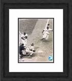 Framed Jackie Robinson Brooklyn Dodgers Photograph