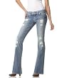 GUESS Daredevil Flare - Anti-Indigo Wash Jeans