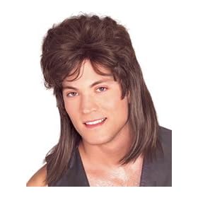 MULLET WIG-BROWN-