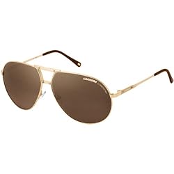 Carrera Turbo/S Men's Aviator Full Rim Polarized Lifestyle Sunglasses - Gold/Bronze