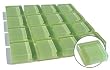 Reflections Glass 1x1" Mosaic Tile Clear Light Green Sea