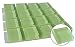Reflections Glass 1x1" Mosaic Tile Clear Light Green Sea