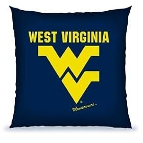 NCAA West Virginia Mountaineers 18" Toss Pillow
