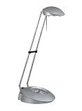 Lite Source LS-20247SILV Timely Clock Desk Lamp, Silver