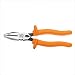 Klein 12098-INS Insulated Universal Side Cutting Pliers Connector Crimping Orange 8 7/8-Inches