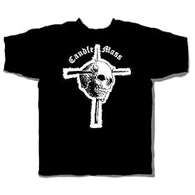 Candlemass - Skull and Cross Adult T-Shirt