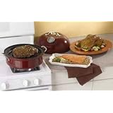 Nordic Ware Stovetop Kettle Smoker and Savory Wood Roaster ~ Holds 5 Pounds of Food ~ Size: 14.5 inch. X 12.75 inch. X 9 inch.