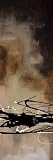 Tobacco Chocolate I by Laurie Maitland 12 x 36  Canvas Art