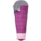 Slumberjack Go-N-Grow Girls 30 Degree Synthetic Sleeping Bag